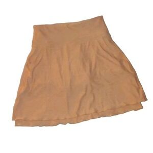 PETER MILLAR Women's XS W/Liner Light Orange Golf Skirt UPF 50+ Sun Protection
